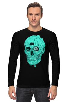 Заказать лонгслив в Москве. Лонгслив Skull Art от Leichenwagen - готовые дизайны и нанесение принтов.