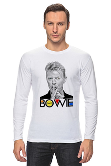 Заказать лонгслив в Москве. Лонгслив David Bowie от OEX design - готовые дизайны и нанесение принтов.