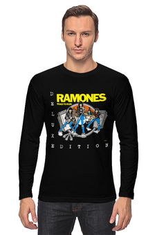 Заказать лонгслив в Москве. Лонгслив  The Ramones от Fedor - готовые дизайны и нанесение принтов.