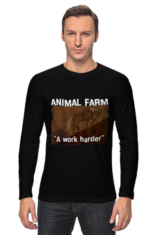 Заказать лонгслив в Москве. Лонгслив animal farm от торгаш - готовые дизайны и нанесение принтов.