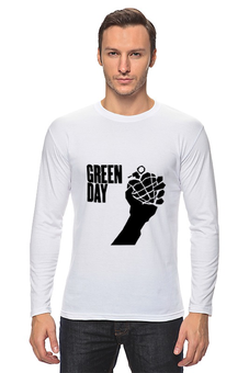 Заказать лонгслив в Москве. Лонгслив Green Day от BURNSHIRTS - готовые дизайны и нанесение принтов.
