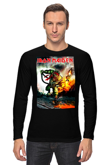 Заказать лонгслив в Москве. Лонгслив Iron Maiden Band от Leichenwagen - готовые дизайны и нанесение принтов.