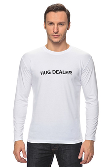 Заказать лонгслив в Москве. Лонгслив Hug Dealer от Ксения Золотухина - готовые дизайны и нанесение принтов.