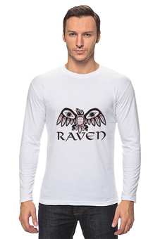 Заказать лонгслив в Москве. Лонгслив Raven Brand от Raven - готовые дизайны и нанесение принтов.