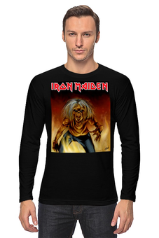 Заказать лонгслив в Москве. Лонгслив Iron Maiden Band от Leichenwagen - готовые дизайны и нанесение принтов.