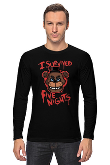 Заказать лонгслив в Москве. Лонгслив Five Nights at Freddy  от cherdantcev - готовые дизайны и нанесение принтов.
