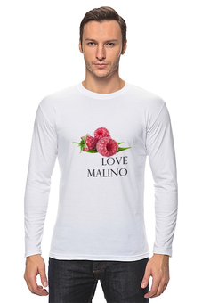 Заказать лонгслив в Москве. Лонгслив Love Malino от solariren - готовые дизайны и нанесение принтов.