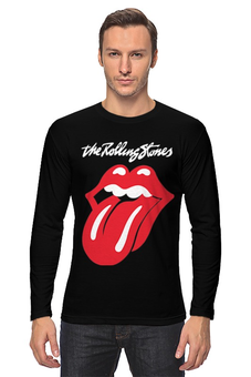 Заказать лонгслив в Москве. Лонгслив The Rolling Stones от BeliySlon - готовые дизайны и нанесение принтов.