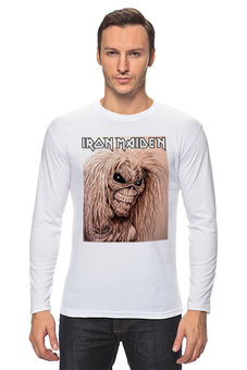 Заказать лонгслив в Москве. Лонгслив Iron Maiden Band от Leichenwagen - готовые дизайны и нанесение принтов.