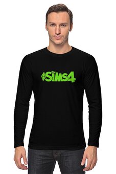 Заказать лонгслив в Москве. Лонгслив Sims 4 от THE_NISE  - готовые дизайны и нанесение принтов.
