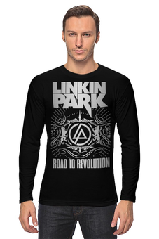 Заказать лонгслив в Москве. Лонгслив Linkin Park от geekbox - готовые дизайны и нанесение принтов.
