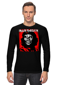 Заказать лонгслив в Москве. Лонгслив Iron Maiden Band от Leichenwagen - готовые дизайны и нанесение принтов.