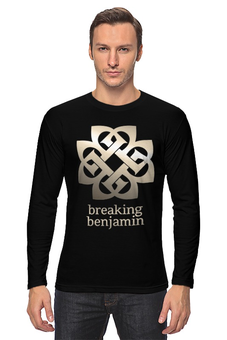 Заказать лонгслив в Москве. Лонгслив Breaking Benjamin от geekbox - готовые дизайны и нанесение принтов.