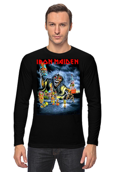 Заказать лонгслив в Москве. Лонгслив Iron Maiden Band от Leichenwagen - готовые дизайны и нанесение принтов.