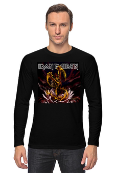 Заказать лонгслив в Москве. Лонгслив Iron Maiden Band от Leichenwagen - готовые дизайны и нанесение принтов.