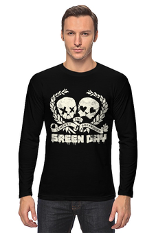 Заказать лонгслив в Москве. Лонгслив Green Day от geekbox - готовые дизайны и нанесение принтов.