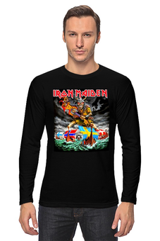 Заказать лонгслив в Москве. Лонгслив Iron Maiden Band от Leichenwagen - готовые дизайны и нанесение принтов.