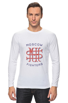 Заказать лонгслив в Москве. Лонгслив Moscow Fighters от mosk - готовые дизайны и нанесение принтов.