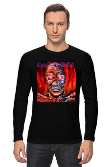 Заказать лонгслив в Москве. Лонгслив Iron Maiden Band от Leichenwagen - готовые дизайны и нанесение принтов.