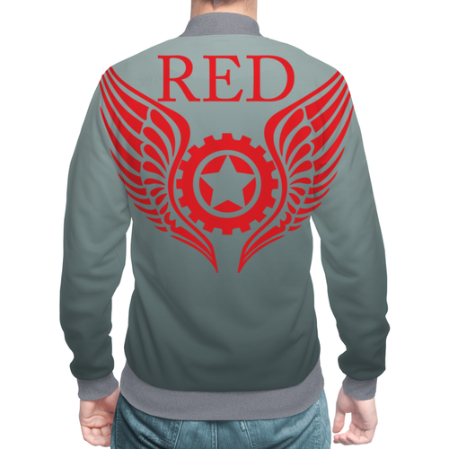 Заказать бомберы в Москве. Бомбер RED'S Logo от RED'S - готовые дизайны и нанесение принтов.