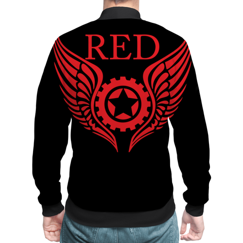 Заказать бомберы в Москве. Бомбер RED'S Logo от RED'S - готовые дизайны и нанесение принтов.