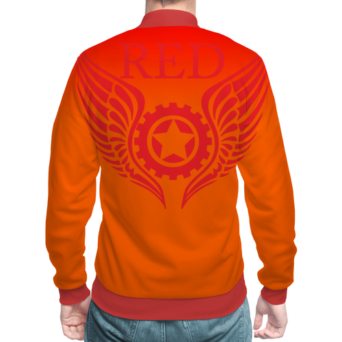Заказать бомберы в Москве. Бомбер RED'S Logo от RED'S - готовые дизайны и нанесение принтов.