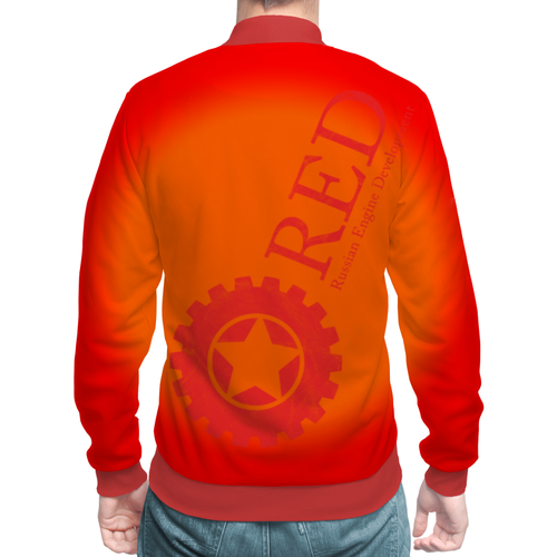 Заказать бомберы в Москве. Бомбер RED'S Logo от RED'S - готовые дизайны и нанесение принтов.