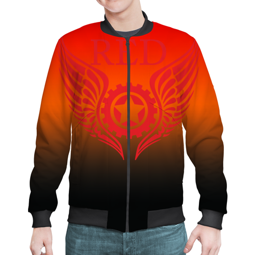 Заказать бомберы в Москве. Бомбер RED'S Logo от RED'S - готовые дизайны и нанесение принтов.