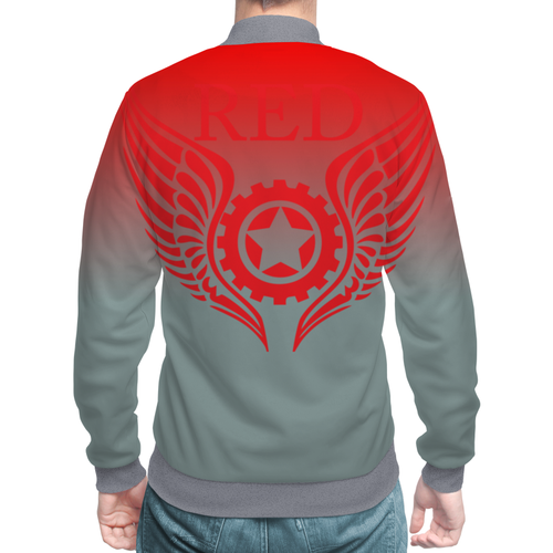Заказать бомберы в Москве. Бомбер RED'S Logo от RED'S - готовые дизайны и нанесение принтов.