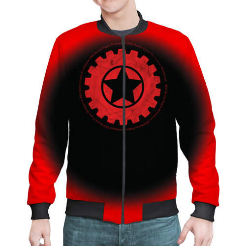 Заказать бомберы в Москве. Бомбер RED'S Logo от RED'S - готовые дизайны и нанесение принтов.
