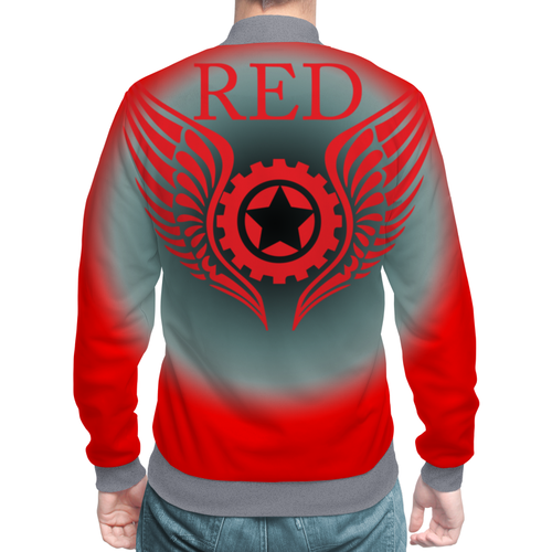 Заказать бомберы в Москве. Бомбер RED'S Logo от RED'S - готовые дизайны и нанесение принтов.