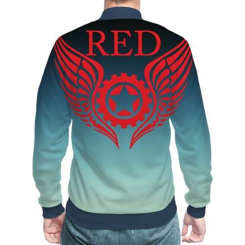 Заказать бомберы в Москве. Бомбер RED'S Logo от RED'S - готовые дизайны и нанесение принтов.
