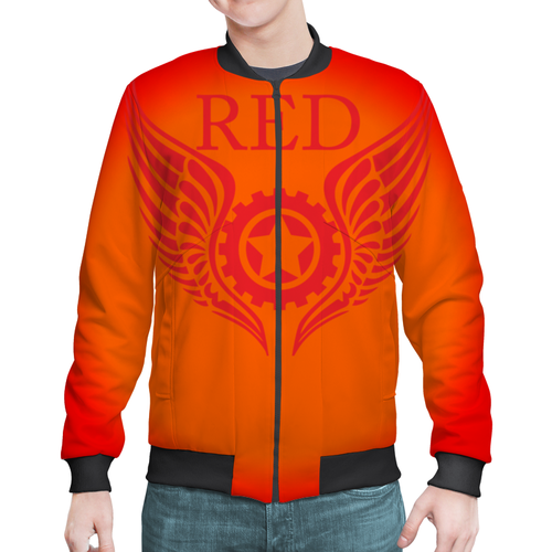 Заказать бомберы в Москве. Бомбер RED'S Logo от RED'S - готовые дизайны и нанесение принтов.