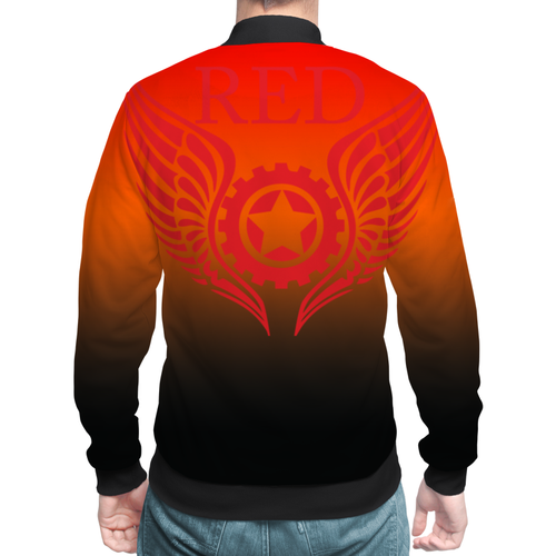 Заказать бомберы в Москве. Бомбер RED'S Logo от RED'S - готовые дизайны и нанесение принтов.