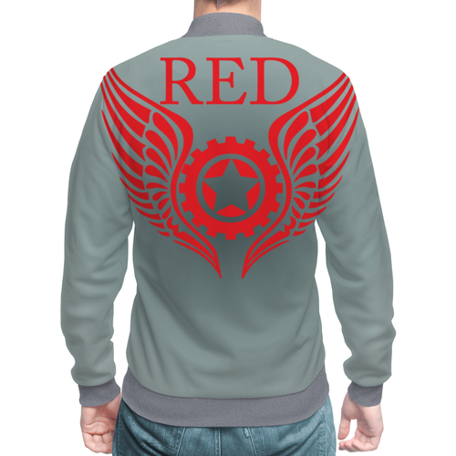 Заказать бомберы в Москве. Бомбер RED'S Logo от RED'S - готовые дизайны и нанесение принтов.