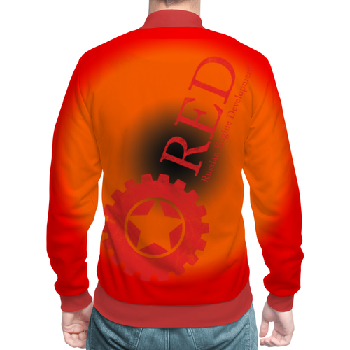 Заказать бомберы в Москве. Бомбер RED'S Logo от RED'S - готовые дизайны и нанесение принтов.