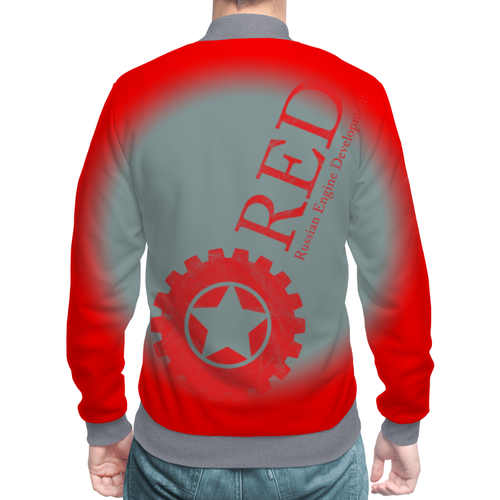 Заказать бомберы в Москве. Бомбер RED'S Logo от RED'S - готовые дизайны и нанесение принтов.
