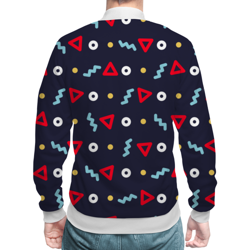 Заказать бомберы в Москве. Бомбер PATTERN от CoolDesign - готовые дизайны и нанесение принтов.