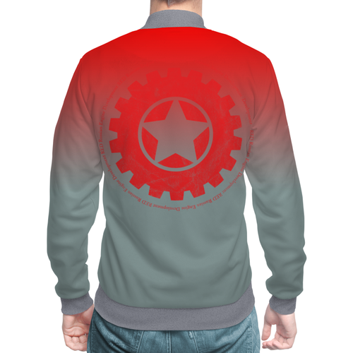 Заказать бомберы в Москве. Бомбер RED'S Logo от RED'S - готовые дизайны и нанесение принтов.