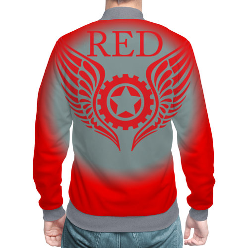 Заказать бомберы в Москве. Бомбер RED'S Logo от RED'S - готовые дизайны и нанесение принтов.