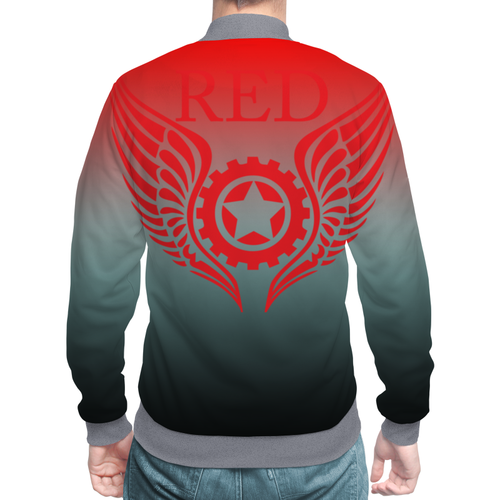 Заказать бомберы в Москве. Бомбер RED'S Logo от RED'S - готовые дизайны и нанесение принтов.