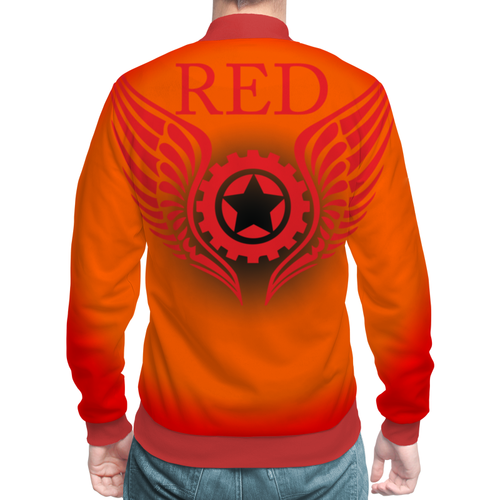 Заказать бомберы в Москве. Бомбер RED'S Logo от RED'S - готовые дизайны и нанесение принтов.