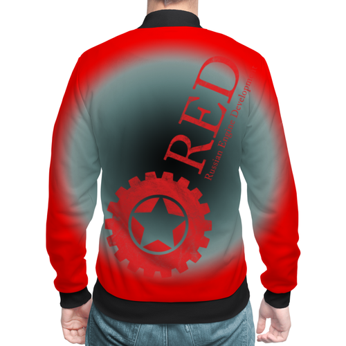 Заказать бомберы в Москве. Бомбер RED'S Logo от RED'S - готовые дизайны и нанесение принтов.
