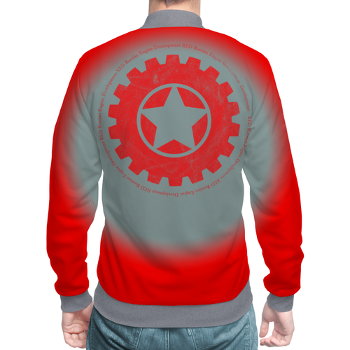 Заказать бомберы в Москве. Бомбер RED'S Logo от RED'S - готовые дизайны и нанесение принтов.