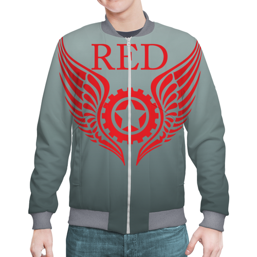 Заказать бомберы в Москве. Бомбер RED'S Logo от RED'S - готовые дизайны и нанесение принтов.