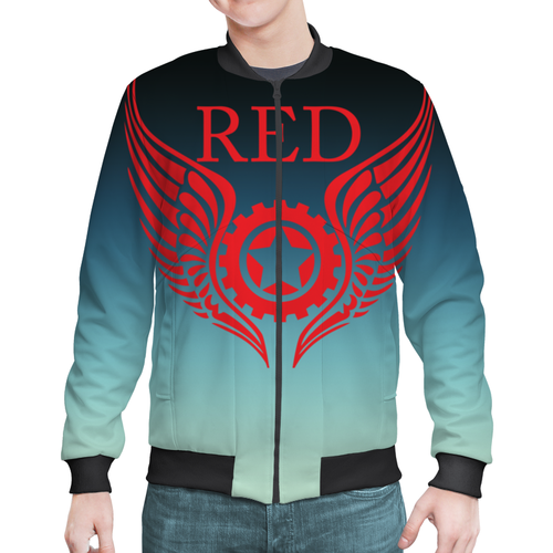 Заказать бомберы в Москве. Бомбер RED'S Logo от RED'S - готовые дизайны и нанесение принтов.
