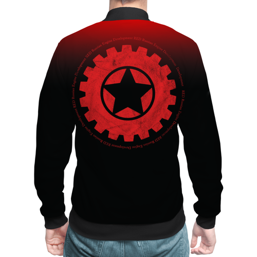 Заказать бомберы в Москве. Бомбер RED'S Logo от RED'S - готовые дизайны и нанесение принтов.