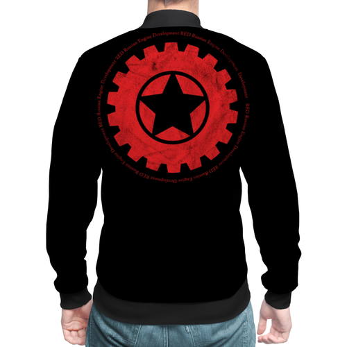 Заказать бомберы в Москве. Бомбер RED'S Logo от RED'S - готовые дизайны и нанесение принтов.