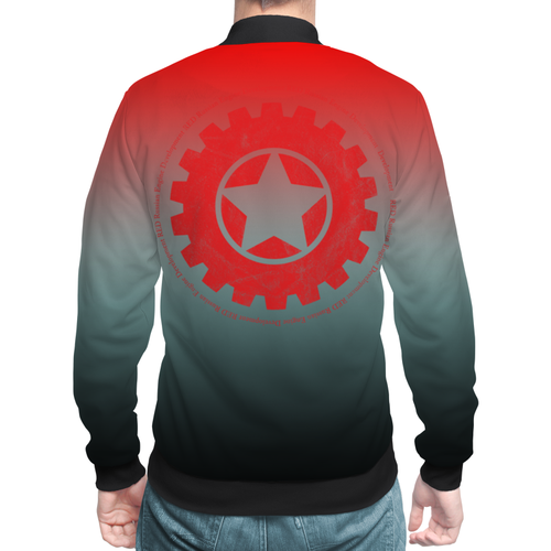 Заказать бомберы в Москве. Бомбер RED'S Logo от RED'S - готовые дизайны и нанесение принтов.