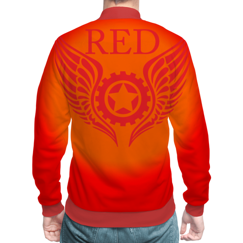 Заказать бомберы в Москве. Бомбер RED'S Logo от RED'S - готовые дизайны и нанесение принтов.